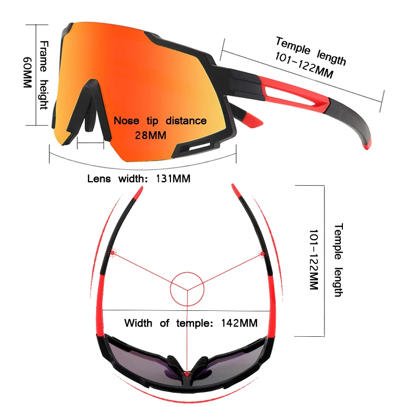 JLETOLI ветрозащитные очки для велоспорта с защитой от УФ лучей профессиональные
