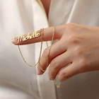 Ювелирные изделия Mini-World из нержавеющей стали, изысканное ожерелье с именем на заказ для женщин, персонализированный ошейник с табличкой, подарки для подруги или жены