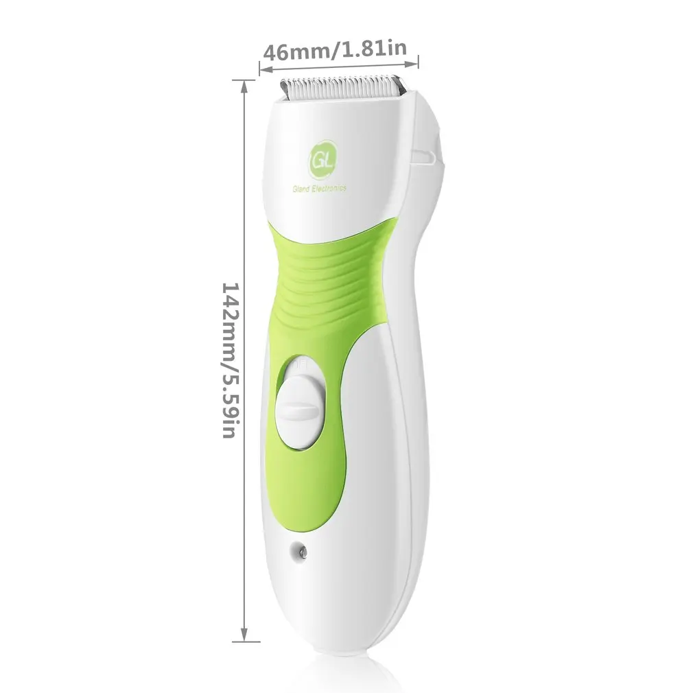 

Waterproof Electric Baby Hair Clipper Kit 7 in 1 Rechargeable Professional Haircuts Hair Removal Kit Quiet Baby Hair Trimmer