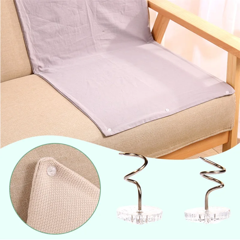 50 шт. прозрачные спиральные фиксаторы | Дом и сад