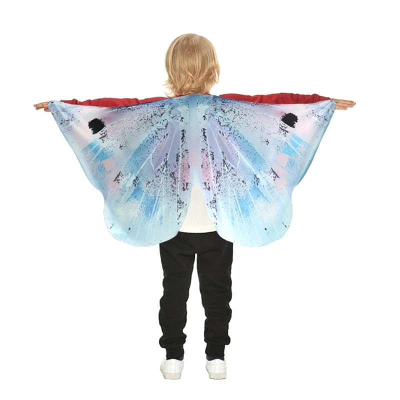 Детский плащ бабочка реквизит для фестиваля вечеринки танца выступления костюма