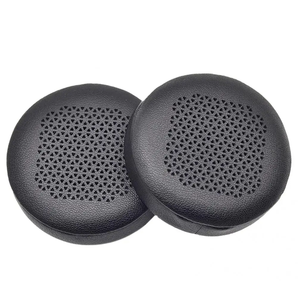 

Round Shape 1 Pair Soft Bluetooth Headphone Cushions Breathable Headset Earpads Protective