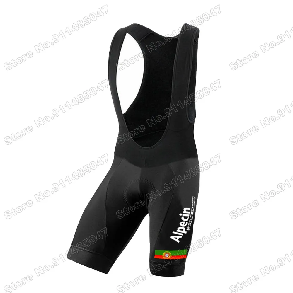 

Alpecin Fenix 2021 Maillot Portuguese champion Team Cycling Jersey Set Summer Bicycle Clothing Bike Bicycle Bib Shorts MTB Ropa