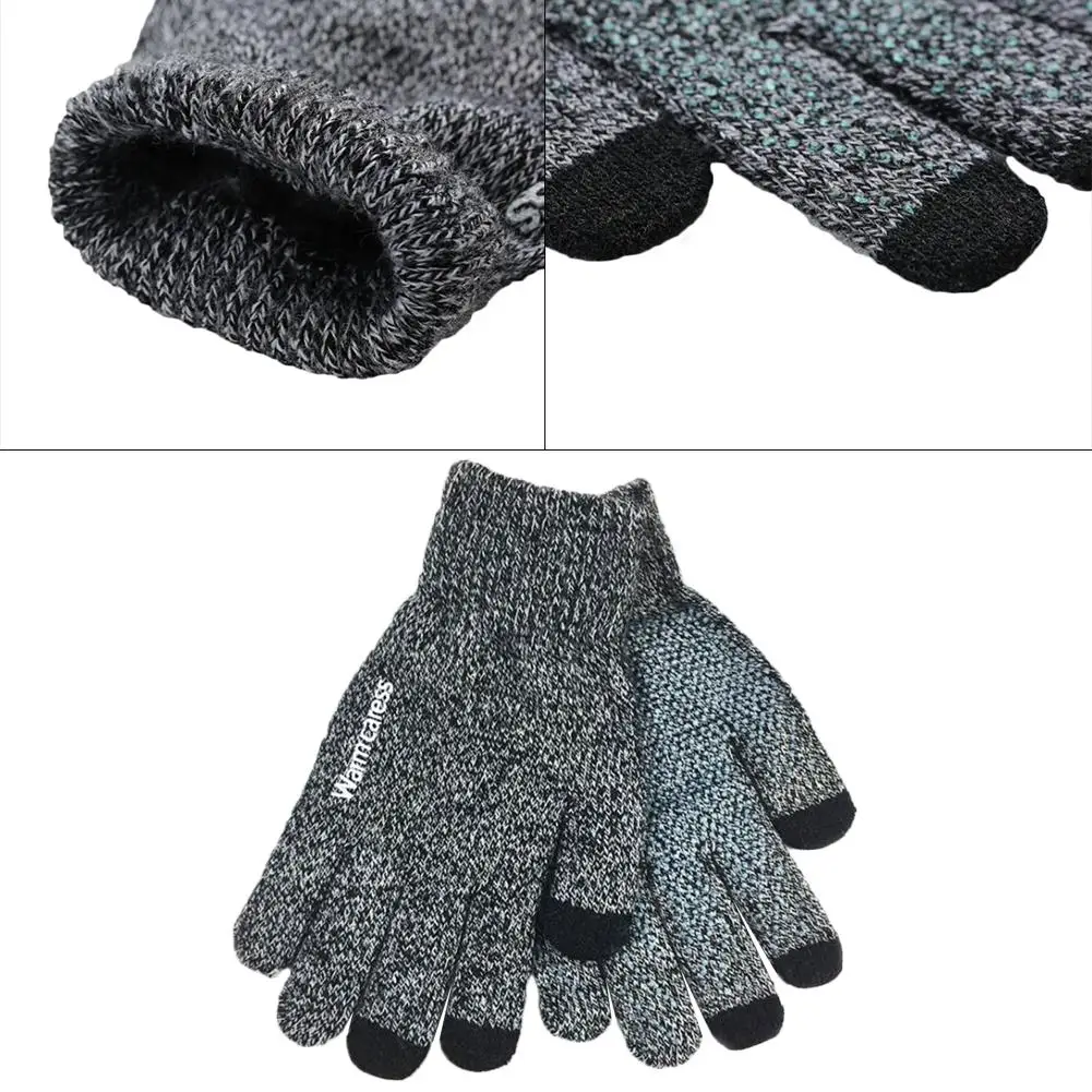 Зимние лыжные перчатки для мужчин и женщин детские противоскользящие с