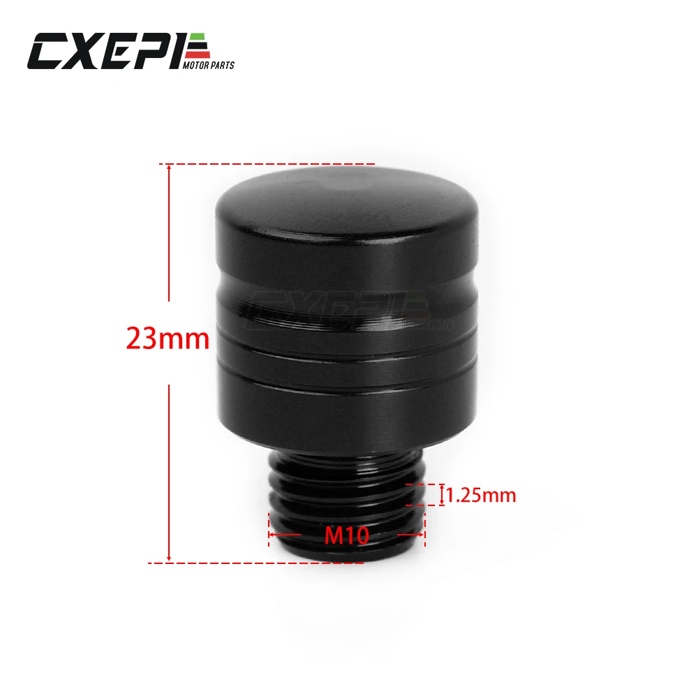 Винт с зеркальным отверстием для мотоцикла универсальное M10X1.25 YAMAHA MT09 MT07 FZ09 FZ07 MT125
