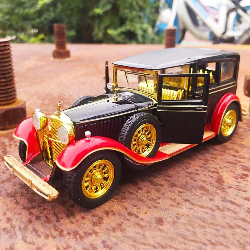 1:32 литая металлическая модель автомобиля игрушки Винтаж Rolls Royce классика Реплика