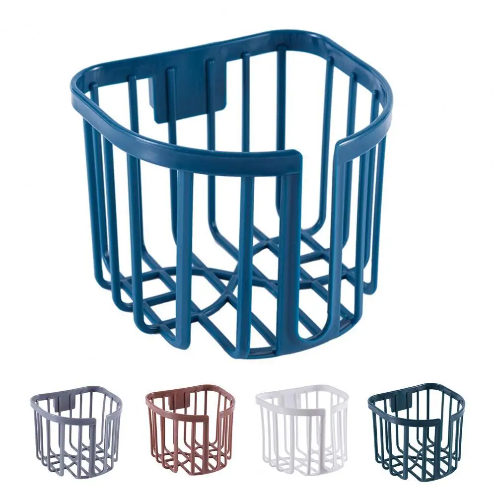 

Rectangle Plastic Bathroom Shelf Good Ventilation Toilet Paper Shower Shelf Kitchen Accessories
