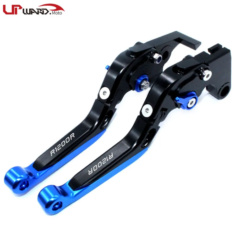 

For BMW R1200R R 1200R R1200 R 2006-2014 Motorcycle Accessories Folding Extendable Brake Clutch Levers LOGO R1200R