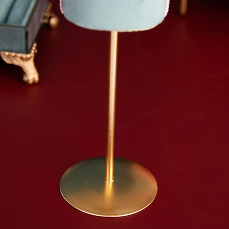 Синяя бронзовая Подставка для ювелирных изделий блестящий манекен Женская