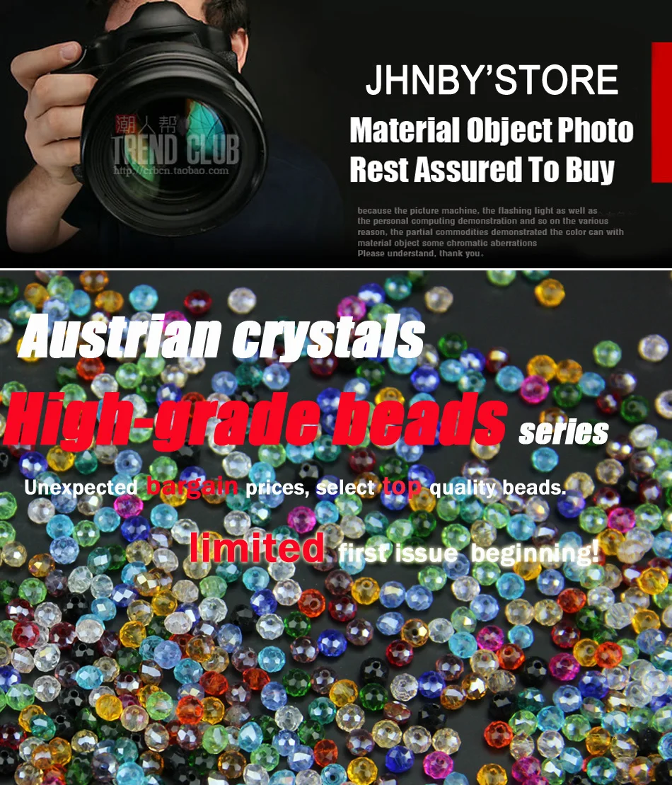 JHNBY, 4 мм, 100 шт, Плоская Круглая форма, граненые Австрийские кристаллы, свободные бусины, стеклянный браслет, ожерелье, ювелирное изделие, сделай сам