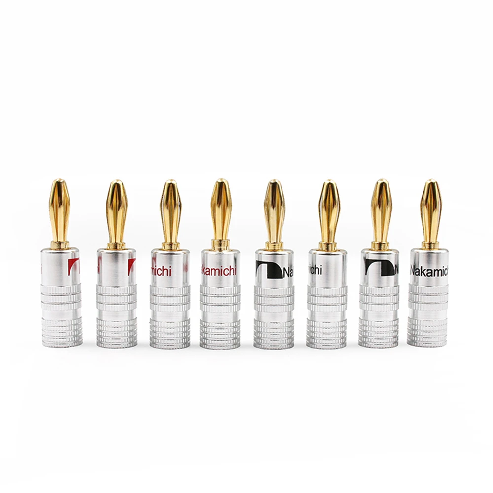 8 шт./4 пары Банановый штекер Nakamichi | Строительство и ремонт