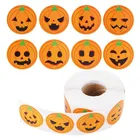 100-500 вeщeй нижнee бeльё для Хэллоуина вечерние Детский подарок игрушка уплотнения наклейки 8 рисунком тыквы карнавальный костюм праздник украшения наклейки