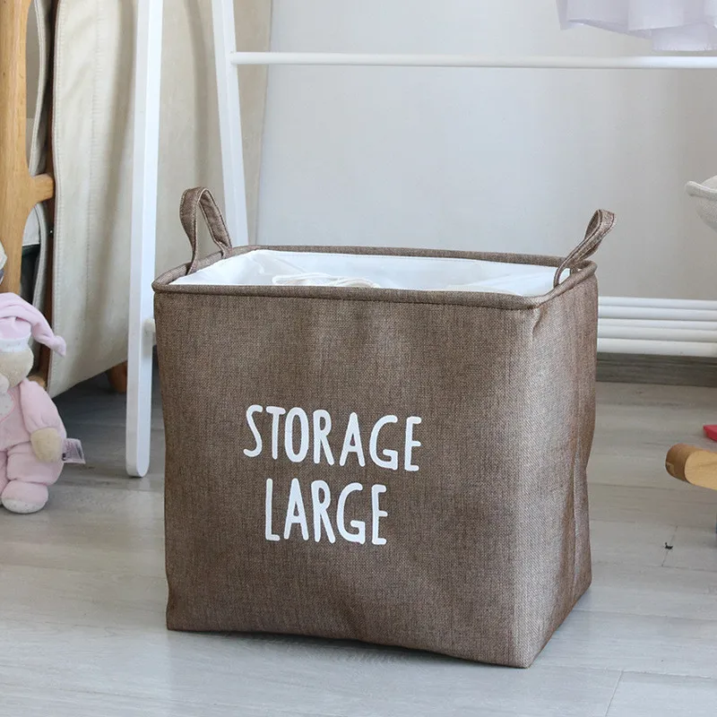 1 Piece Printing Laundry Basket For Home Dirty Clothing Storage Box Folding Closet Shelf Container Underwear Makeup Organizer | Дом и сад