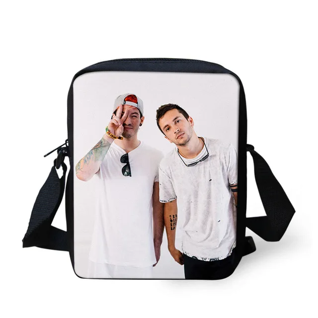 ThiKin Twenty One Pilots, школьная сумка, набор для девочек и мальчиков, хип-хоп фанаты, модный рюкзак для подростков, персонализированные сумки для книг, 3 шт - Цвет: ALP213E