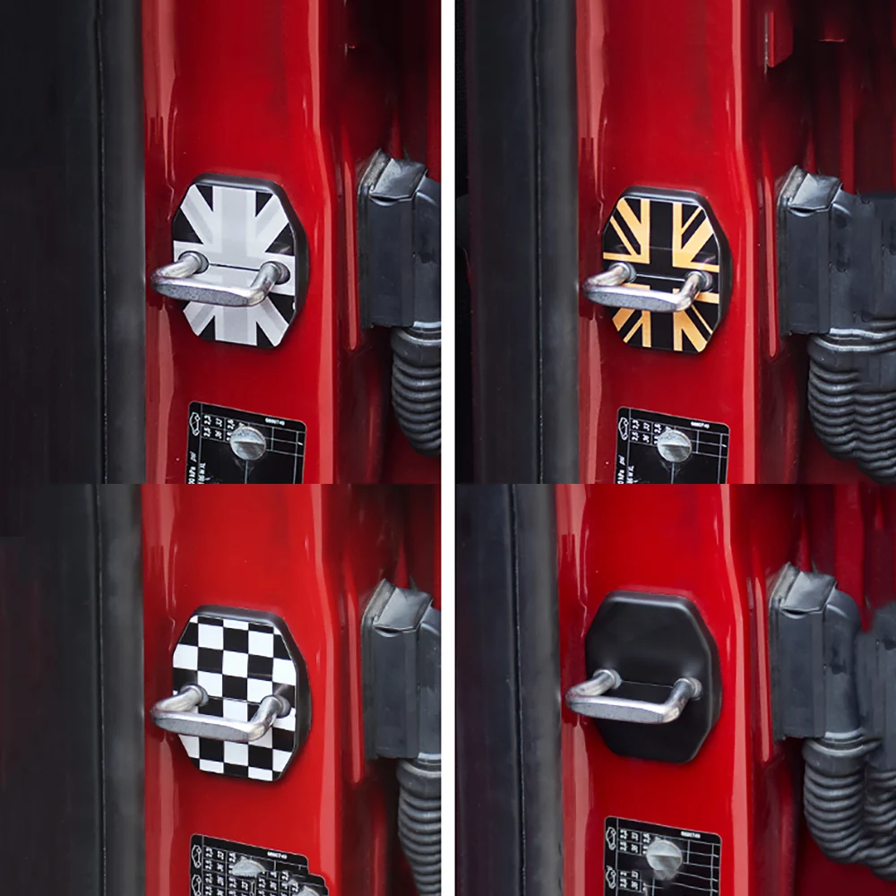 2 шт./лот замок двери защелка крышка пряжка Анти ржавчина для MINI COOPER S хэтчбек Clubman