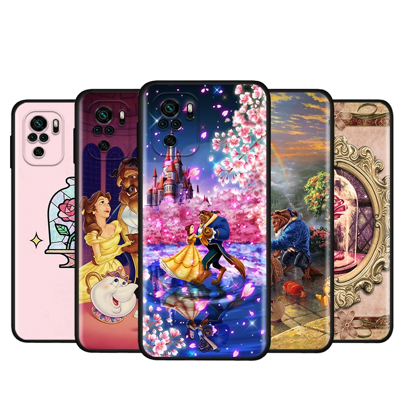 

Beauty and the Beast For Xiaomi Redmi Note 10S 10 9 9S 9T 8T 8 7 6 5 Pro Max 5A 4X 4 5G Soft Silicone Phone Case