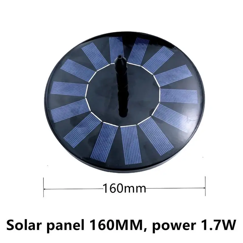 

Solar Power Fountain Solar Pump Floating Solar Water Fountain For Pond Pool Fish Tank Home Garden Decoration Dropshipping