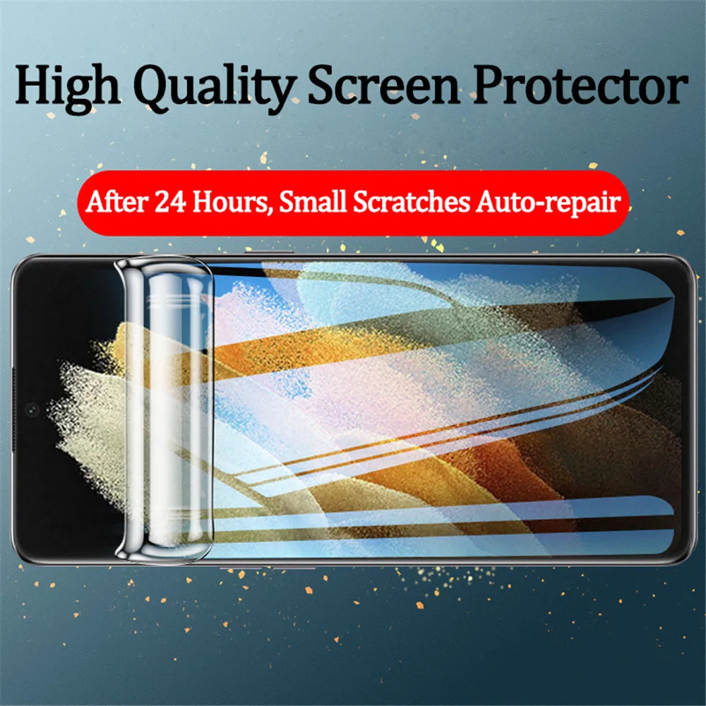 

S21Ultra S21 Ultra Plus S 21 Ultra Screen Protector Hydrogel Film Protective Film For Samsung Galaxy S21 Ultra S21 Ultra Plus