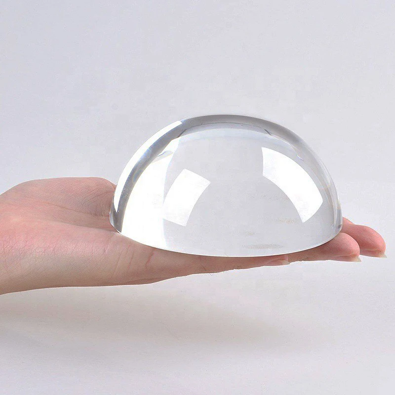

3.15 inch 80mm Diameter Big Size Magnify Dome Glass Paperweight As Photo Keeping Tourist Souvenir Gifts