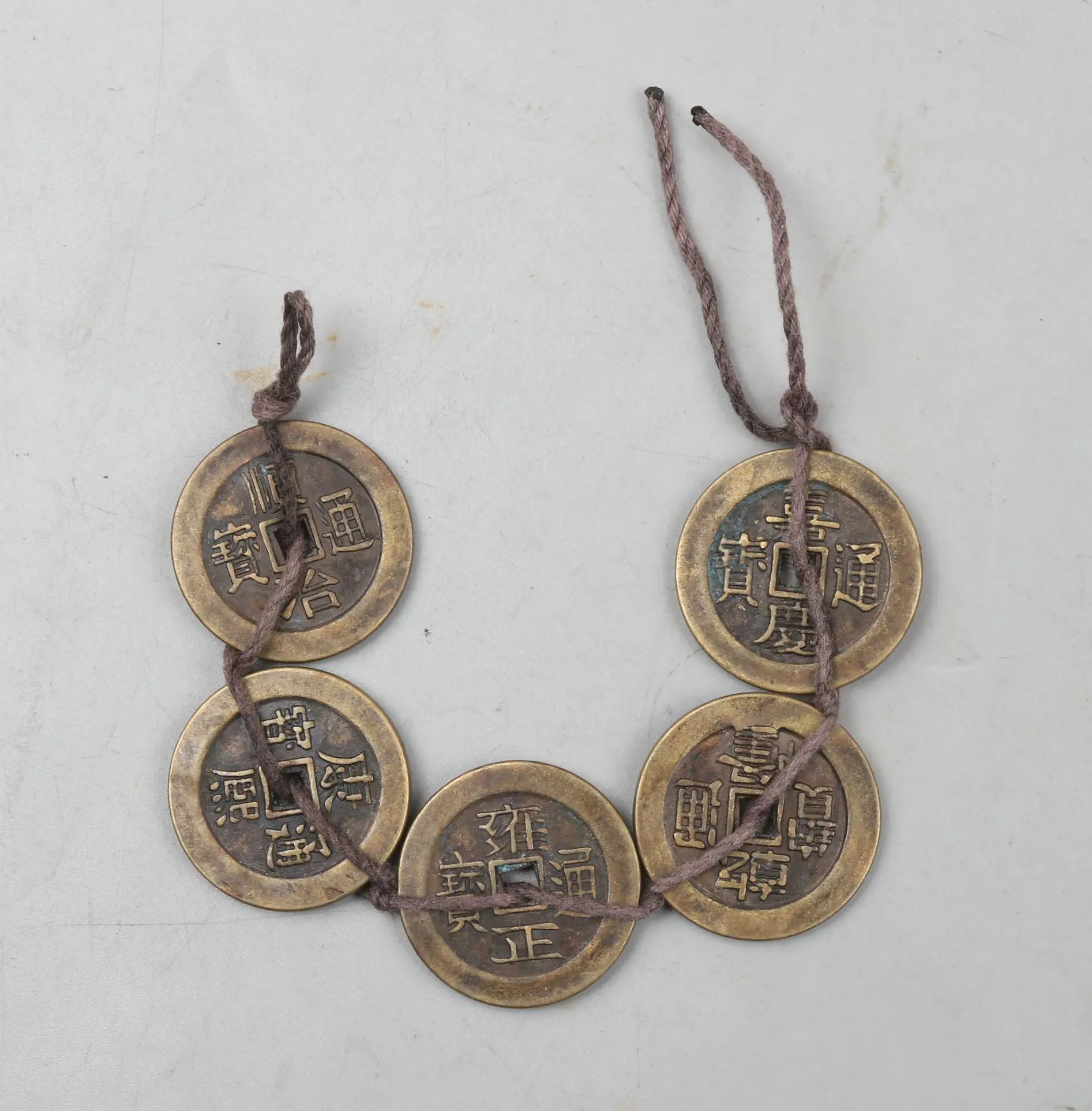 Коллекция сувениров 28 мм/1 1 дюйма небольшая китайская Бронзовая статуэтка