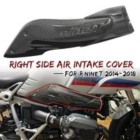 for bmw r nine t rninet r9t 2014 2016 2017 2018 carbon fiber 100 motorcycle right side air intake ram cover trim fairing cowl