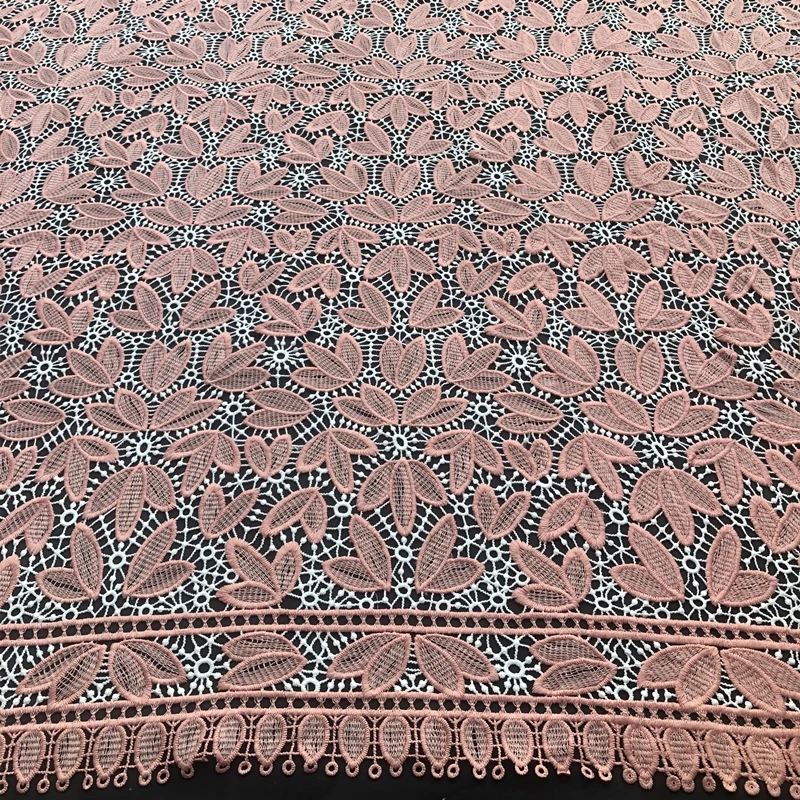 Африканская Европа Нигерия мягкая Водорастворимая кружевная ткань 2022 Новый