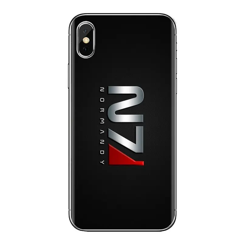 Mass Effect N7 Armour печать логотипа силиконовые чехлы для телефона samsung Galaxy S3 S4 S5 мини S6 S7
