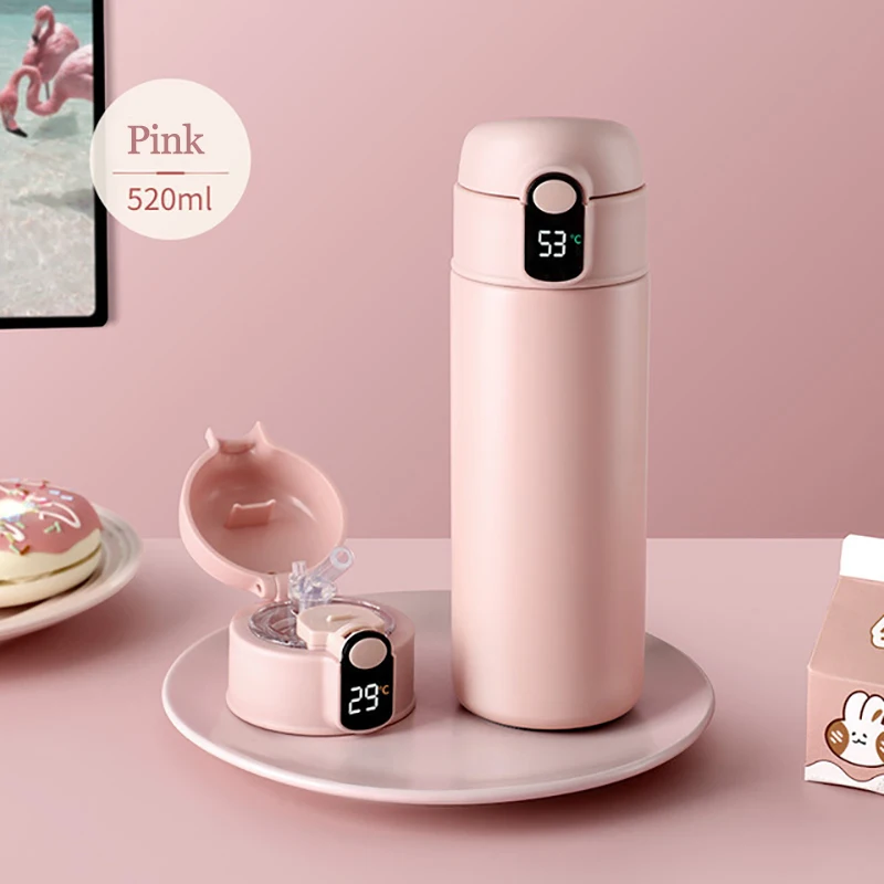 316 вакуумная колба из нержавеющей стали с соломинкой детские чашки для воды