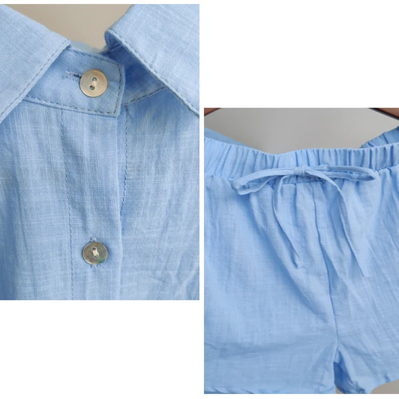 

Tracksuit Women Two Piece Set Yoga Sets Summer Shorts Suit Women Casual Sportwear Shirts Shorts Outfits 2021 Ensembles Femme