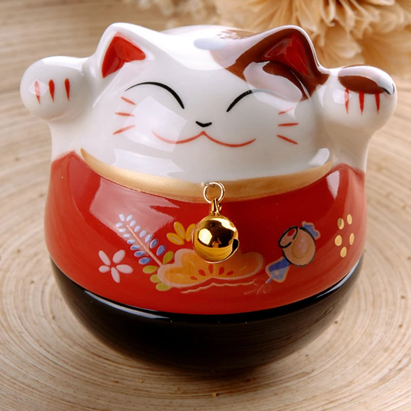 Керамический креативный подарок на день рождения Lucky cat домашние украшения