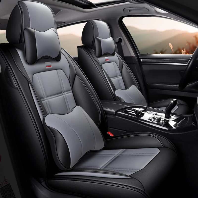 Комплект чехлов на автомобильные сиденья для Ford Focus 2 Fiesta 3 Mondeo Mk4 Mk2 Fusion Kuga Ranger Mk3 Mk7