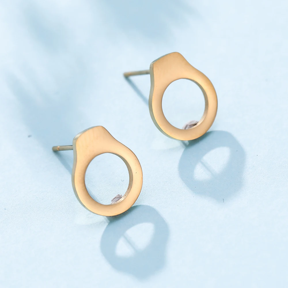 Teamer из нержавеющей стали браслет ожерелье серьги кольца для женщин наручники