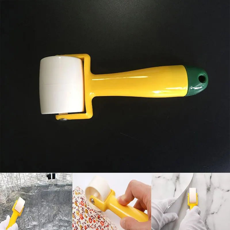 

1PC Seam Roller Roll And Press Quilting Tool Wallpaper Roller With Easy To Grip Handle For Quilting Sewing Print Ink Wallpaper