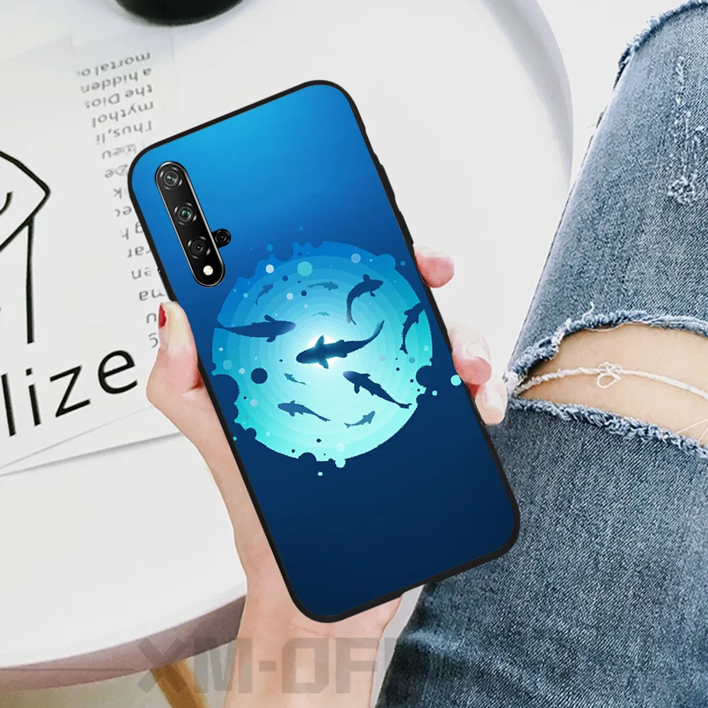 Летний мягкий чехол для телефона Honor 20 20lite view20 7C 8C 7A 8A 10i 20i PLAY 9X Pro | Мобильные