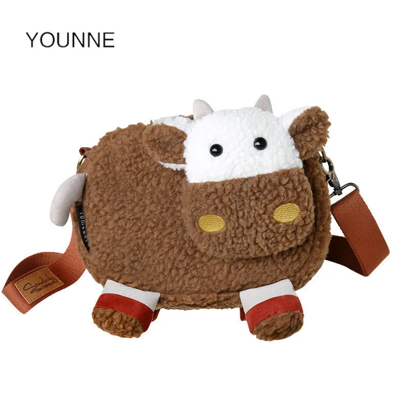 

YOUNNE Women Cartoons Crossbody Bag Cute Shoulder Bag for Female