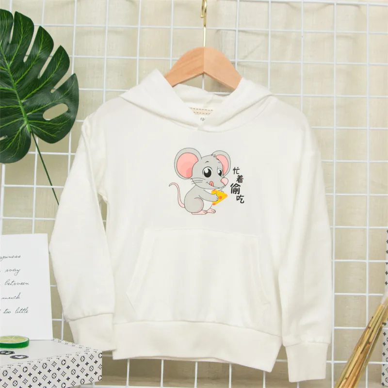 Sudadera con capucha de algod&oacute;n para ni&ntilde;os y ni&ntilde;as, ropa de manga larga con dibujos animados de Anime, 2021-0