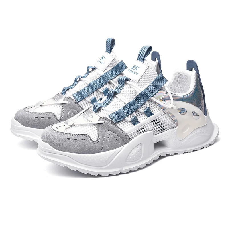 Легкие кроссовки для мужчин новинка дизайнерская спортивная обувь бега