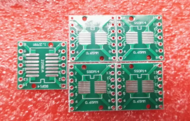 35 шт. = 7 значение * 5 комплект печатных плат SMD поворачивается к DIP SOP SSOP TSSOP 23 8 10 14 16 20