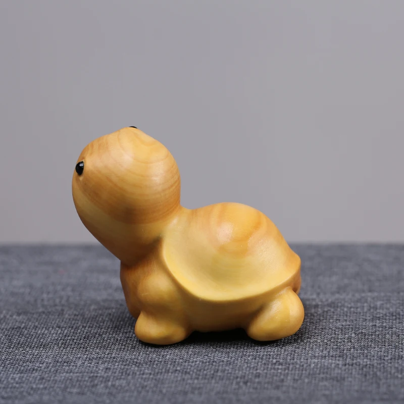 Резьба по дереву в виде черепахи животного 4 см|Статуи и скульптуры| |