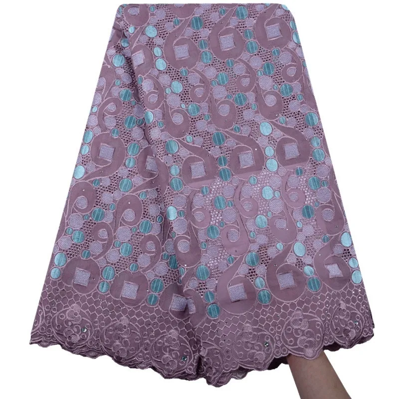 Африканская швейцарская вуаль в Швейцарии мягкая полированная хлопковая