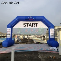 outdoor7 9m w x 5 1m h inflatable rach arch with removable logo for advertising and sport event