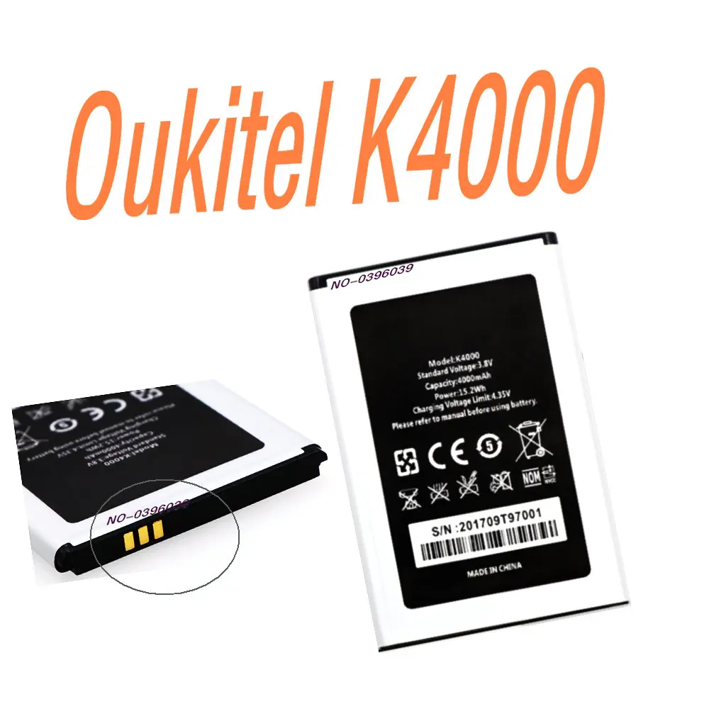 4000mah Original size Battery Oukitel K4000 battery for Cell Phone Smart phone | Мобильные телефоны и аксессуары