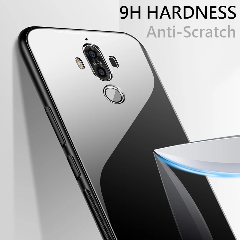 Чехол UPaitou из закаленного стекла для Huawei Honor 10i Mate 20X 20 10 Pro Lite мягкий чехол ТПУ с