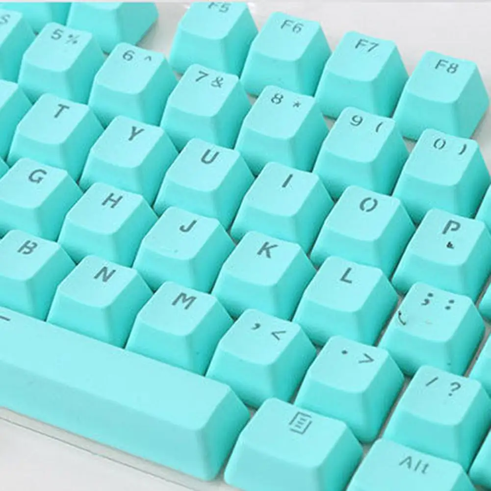 

104 Doubleshot PBT Spacebar Keycaps Blank Keycaps Keyboard For Wired USB Cherry Switches Mechanical Gaming Keyboard Keycaps