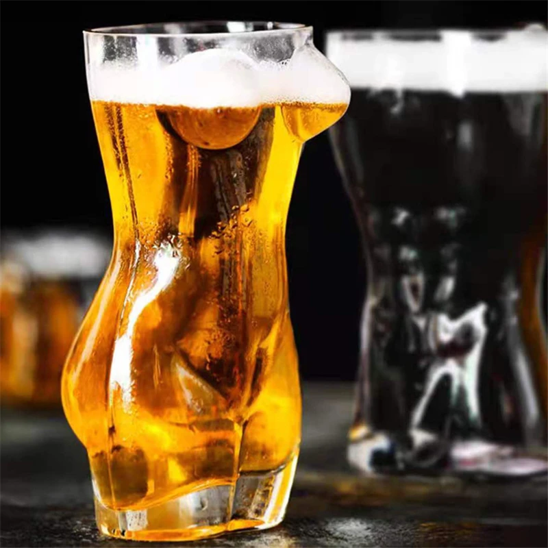 Чайная чашка с двойными стенками термостойкая креативная стеклянная в форме