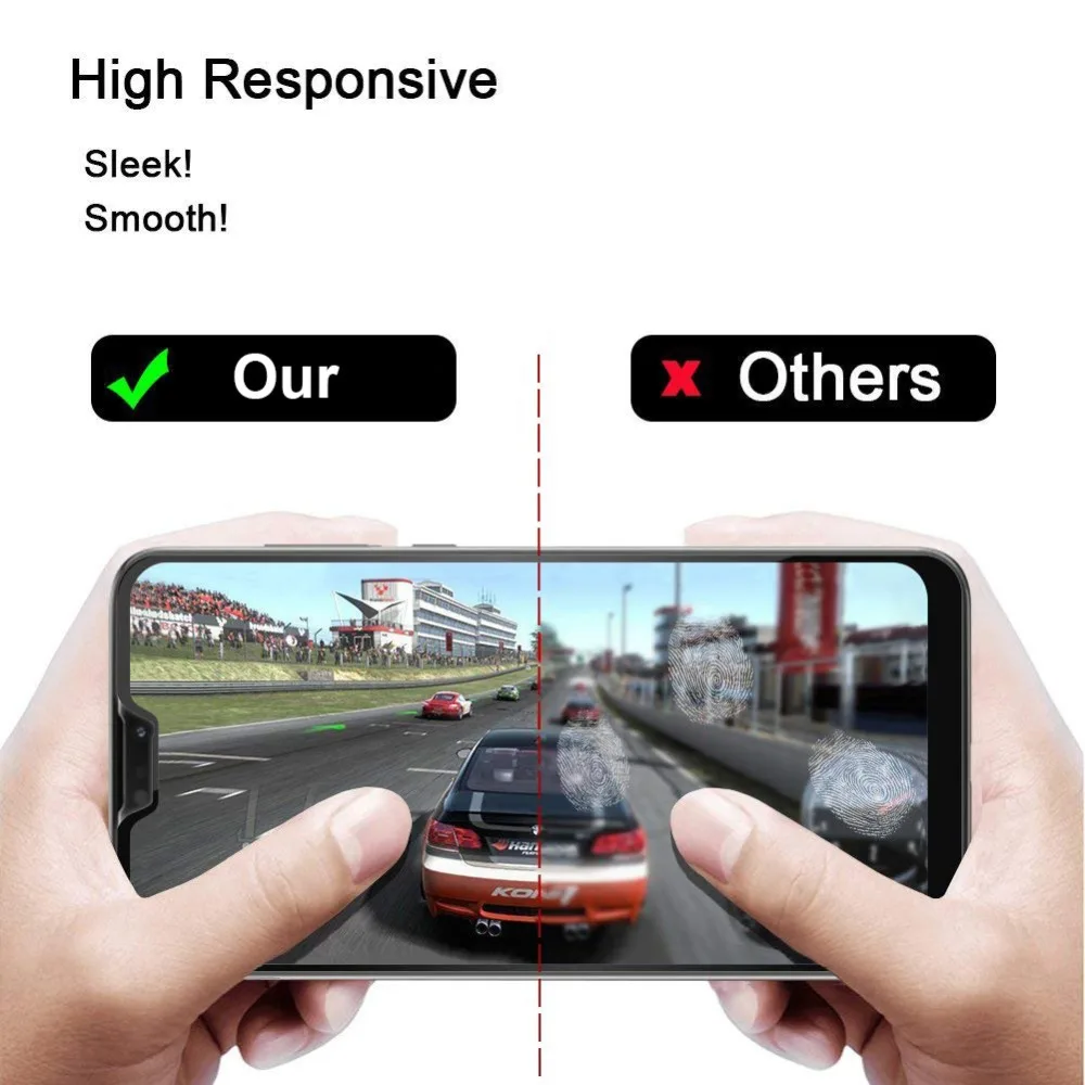 3D полное покрытие закаленное стекло для Asus Zenfone Max Pro M2 ZB631KL ZB633KL Защита экрана M1