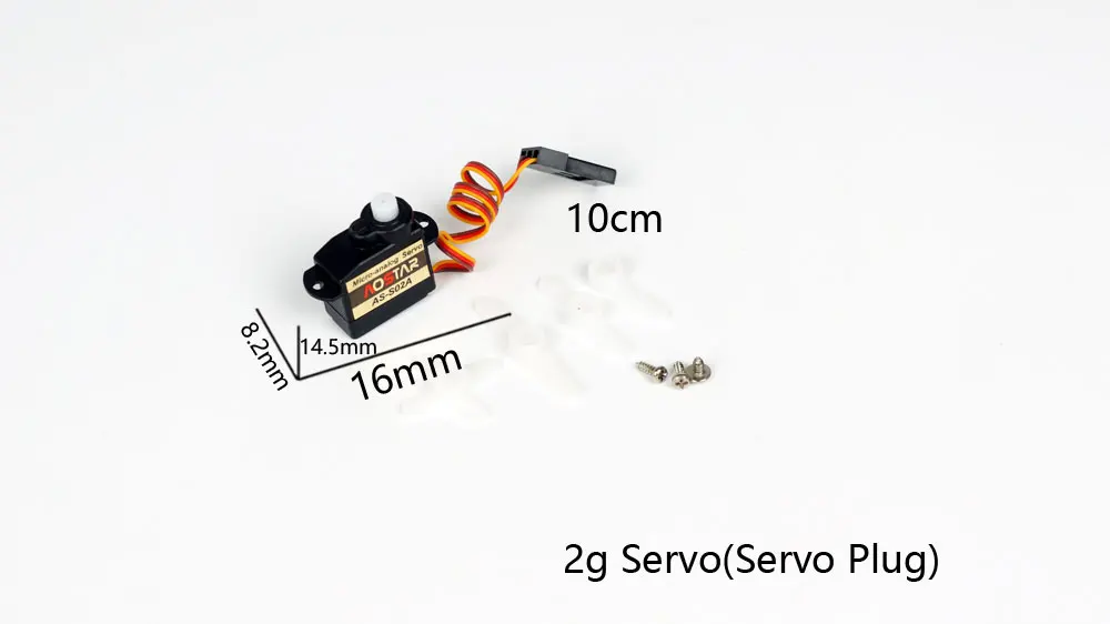 2g standard Высокая скорость высокий крутящий момент PZ/сервопривод Emax 1,7g 2,5g 5g 9g 17g 37g для RC/вертолета/автомобиля/лодки - Цвет: 2g standard