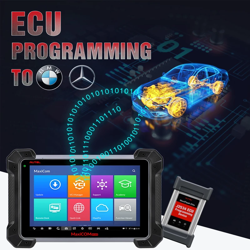 Autel MK908P OBD2 диагностический сканер J2534 ECU программирование и кодирование Двунаправленного управления полные системы диагностики программируемые пульты прогроматор ключей