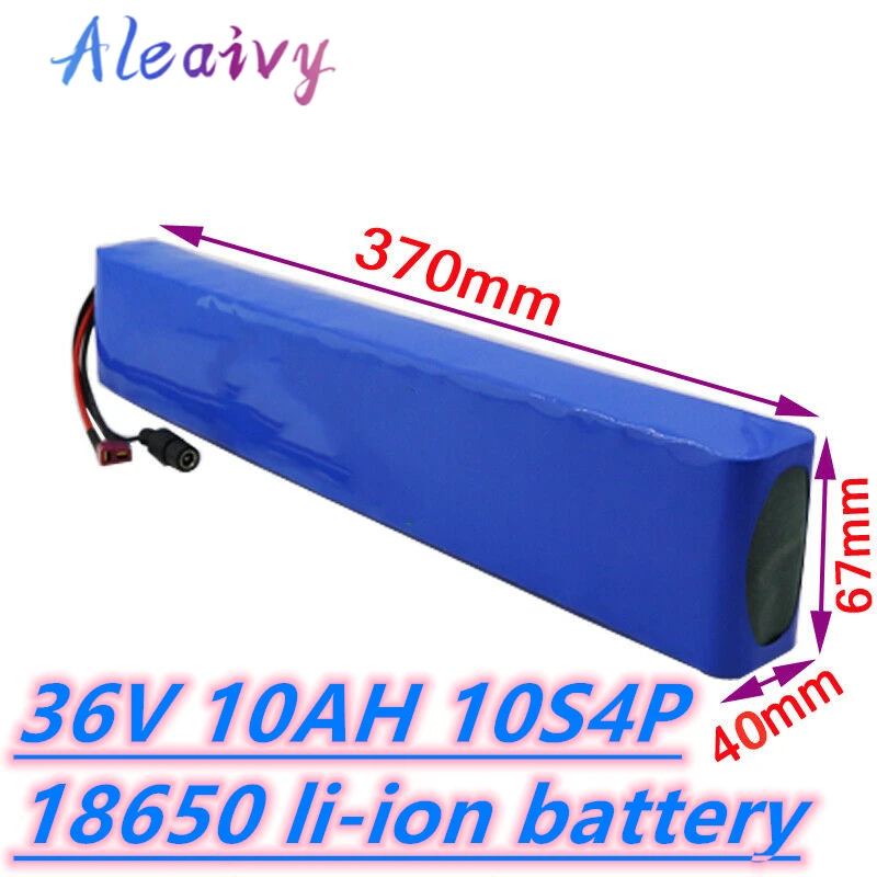 

10s4p 36Volt 10AH Rechargeable Bicycle 500W E Bike Electric Li-ion Battery Pack 36v Battery Electric Moped Scooter