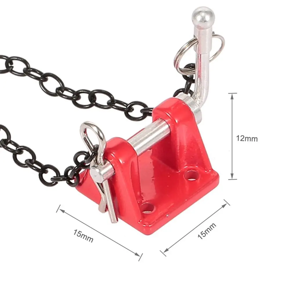 

Climbing Car Simulation Accessories Trailer Lock Hook Accessories Metal Remote Control Model Accessories